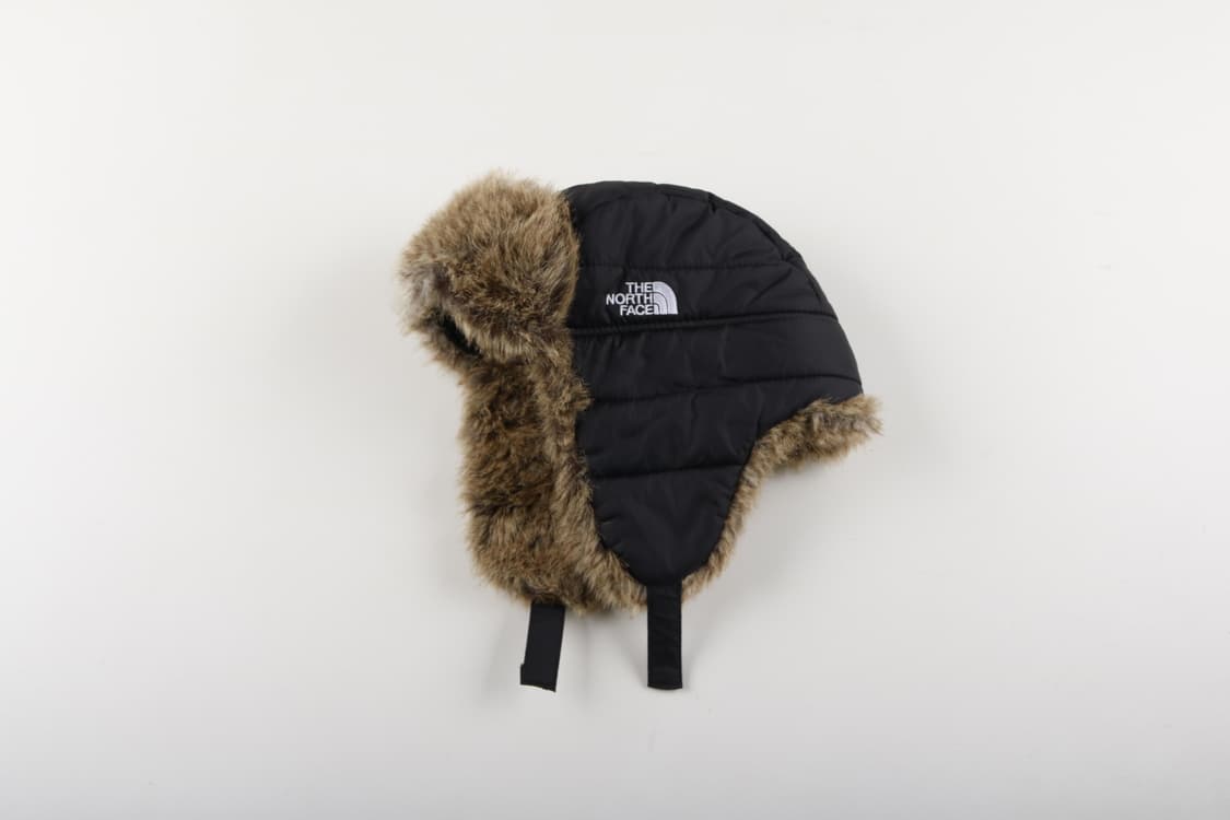[L] 노스페이스 블랙 패딩 트루퍼햇 상품이미지1