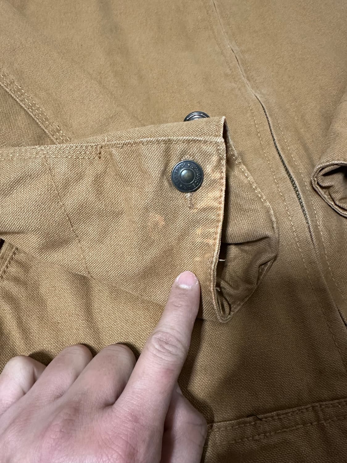  (카하트 디트로이트) 자라 브라운 코듀로이 자켓 상품이미지8