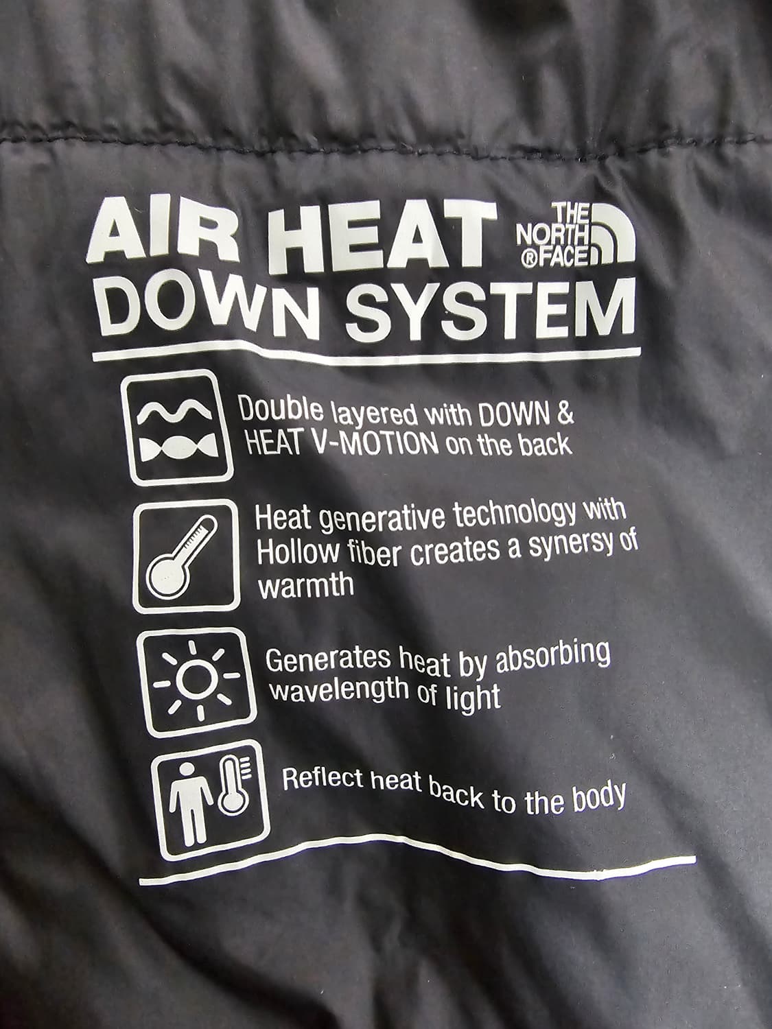 노스페이스 에어히트 구스다운 코트패딩 XL 상품이미지5