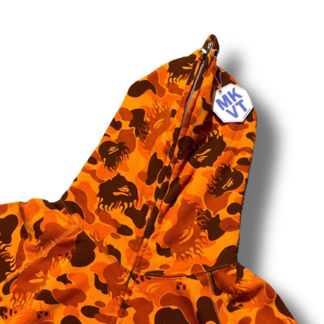 A BATHING APE 베이프 불꽃 카모 후드집업 상품이미지5