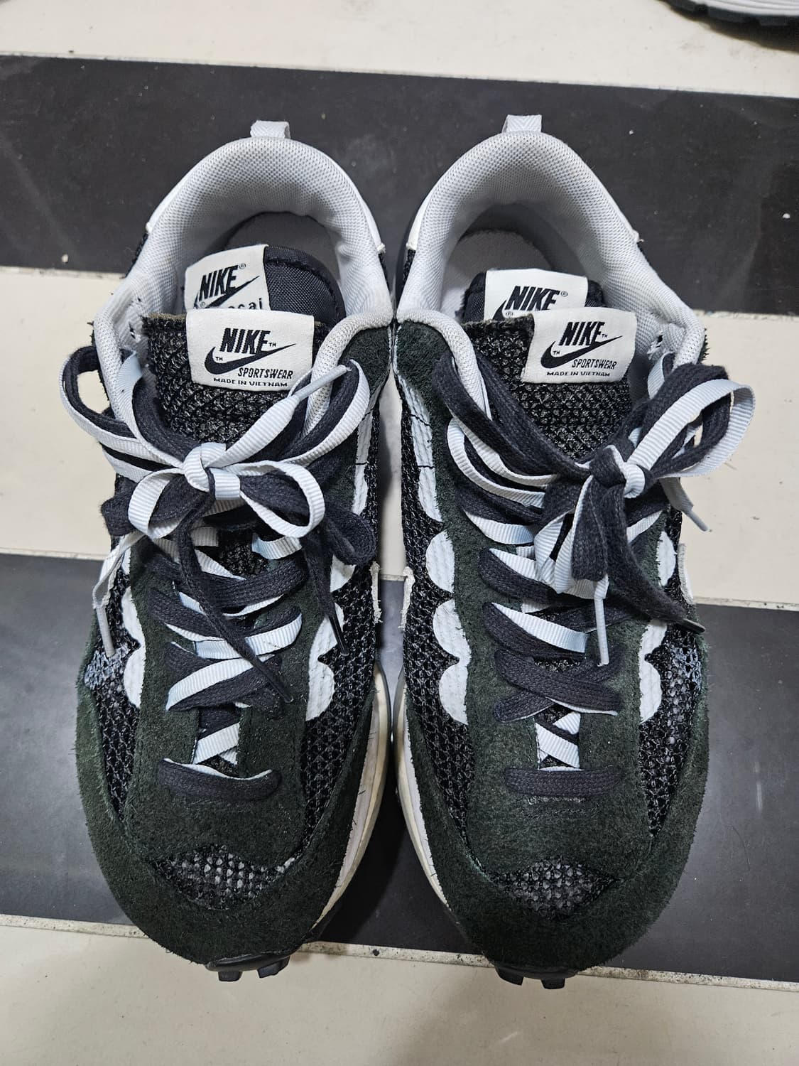 나이키 사카이 베이퍼와플 블랙 260 상품이미지1