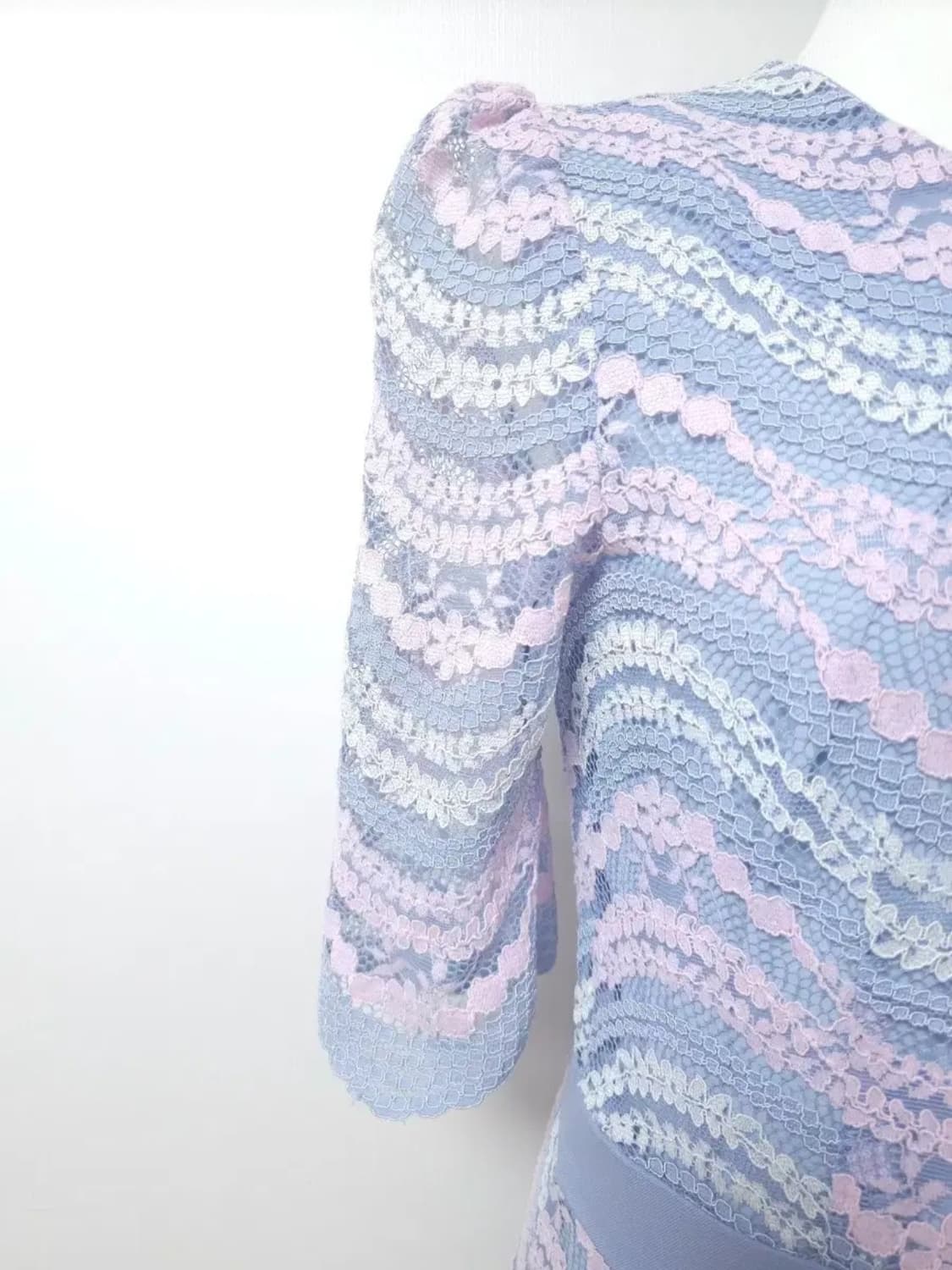 오로라 펀칭레이스 미디움원피스 상품이미지4