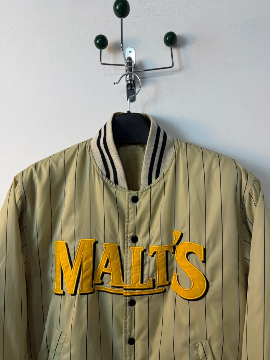 90s 빈티지 몰츠 비어 리버시블 스타디움 자켓  상품이미지2