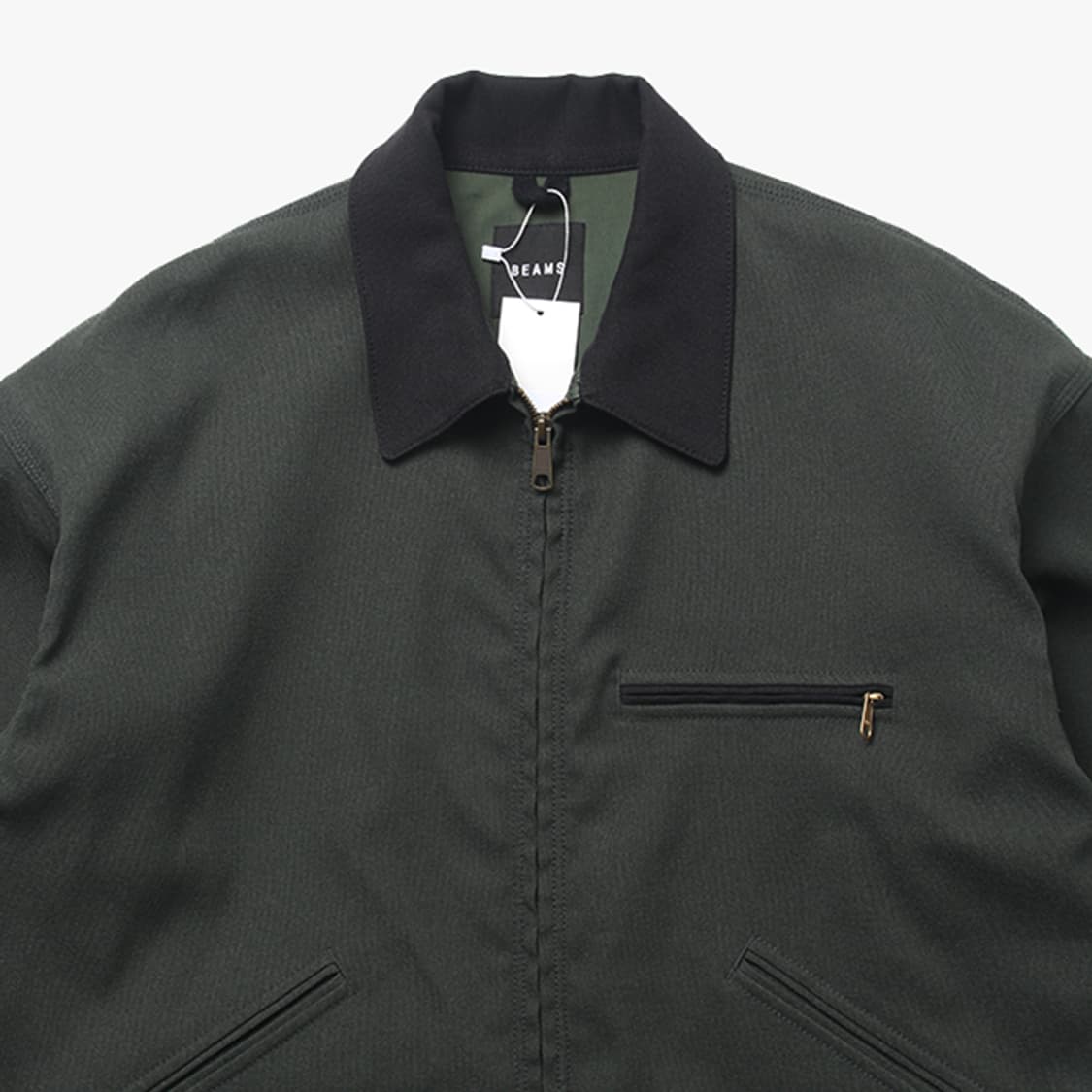  BEAMS "Green Work Jacket" 상품이미지2