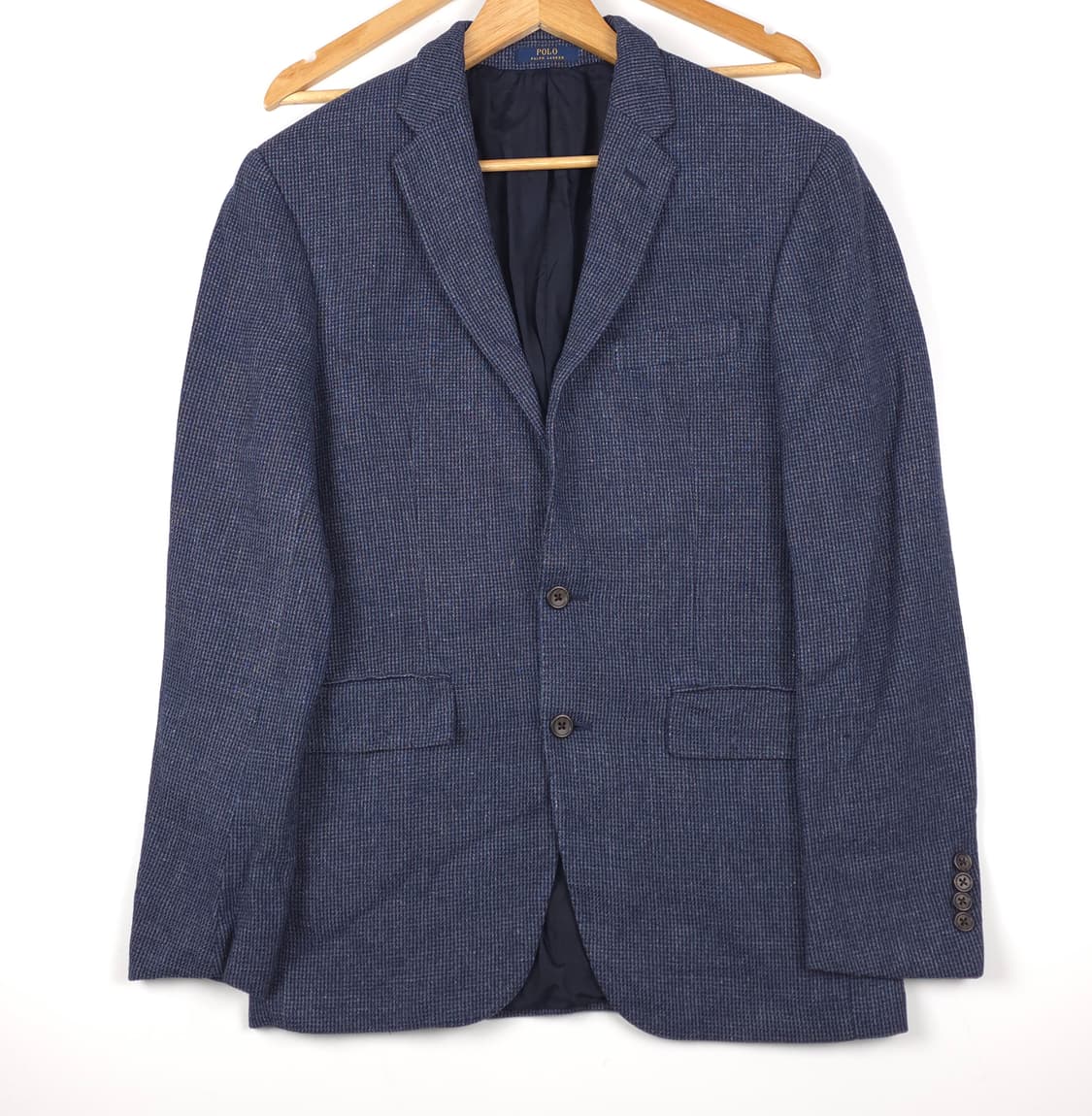 폴로 랄프로렌 린넨 울혼방 자켓 네이비 38R(S-M) 상품이미지1