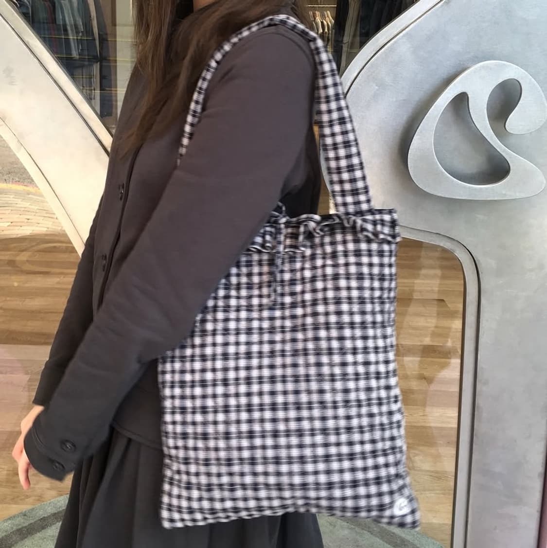 코이세이오 스부 가방 체크 슈케이스 백 상품이미지1