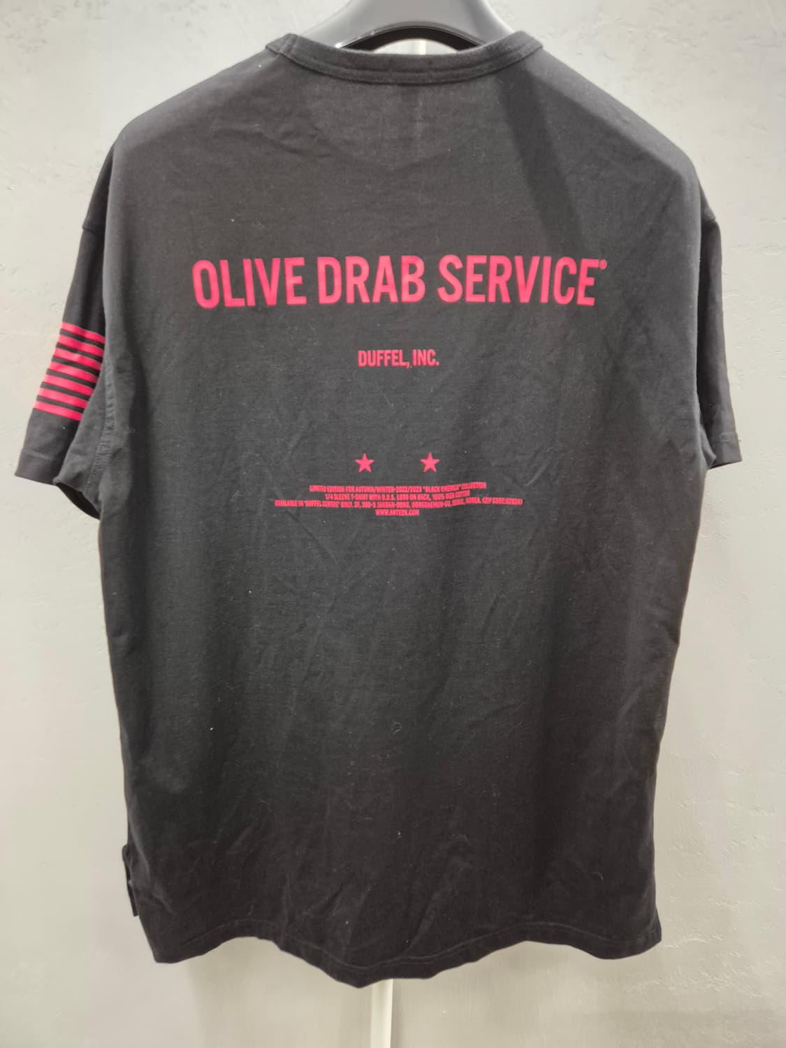 올리브 드랩 서비스 반팔티 L 상품이미지3