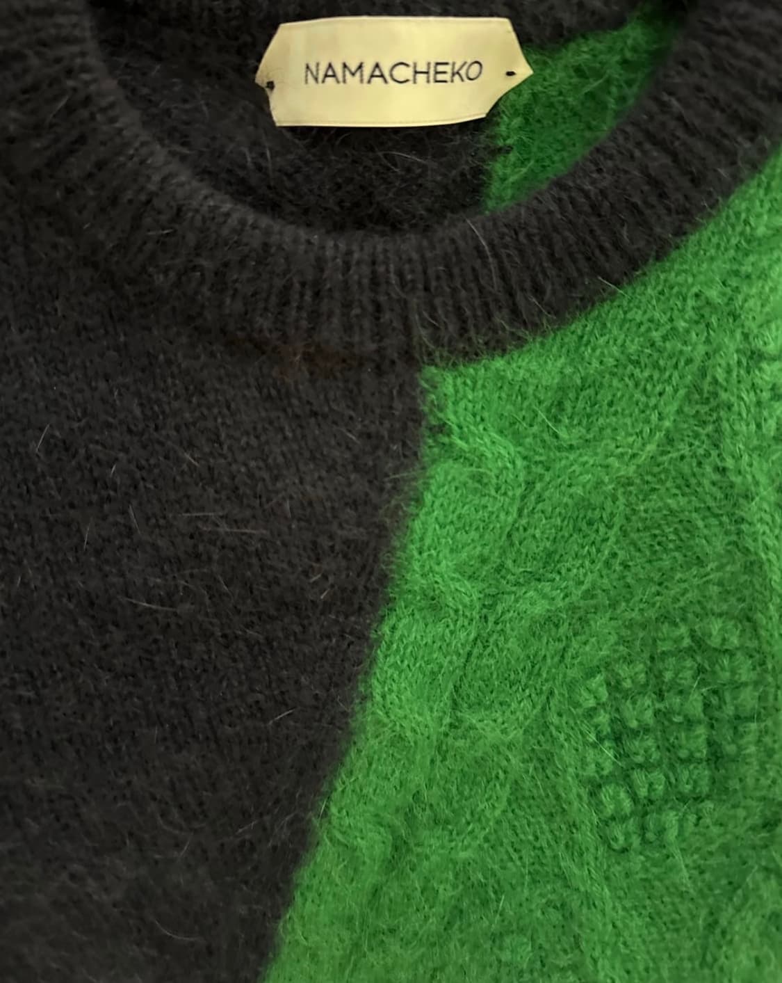 나마체코 샘플 니트 상품이미지1