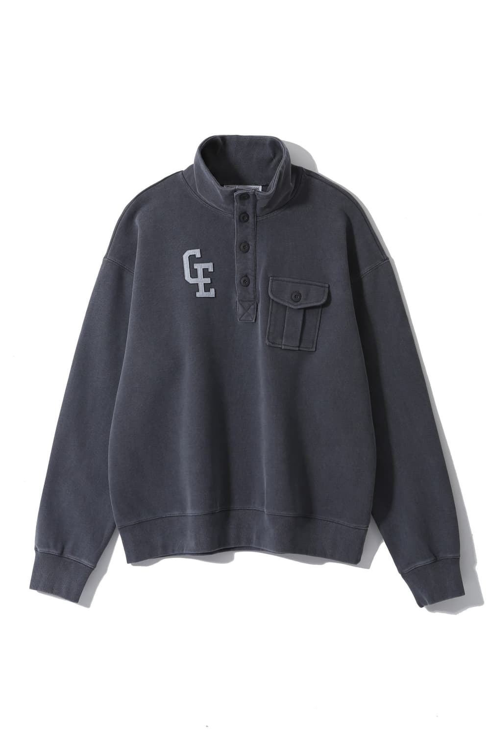 Garden express neck button sweatshirt XL 상품이미지1