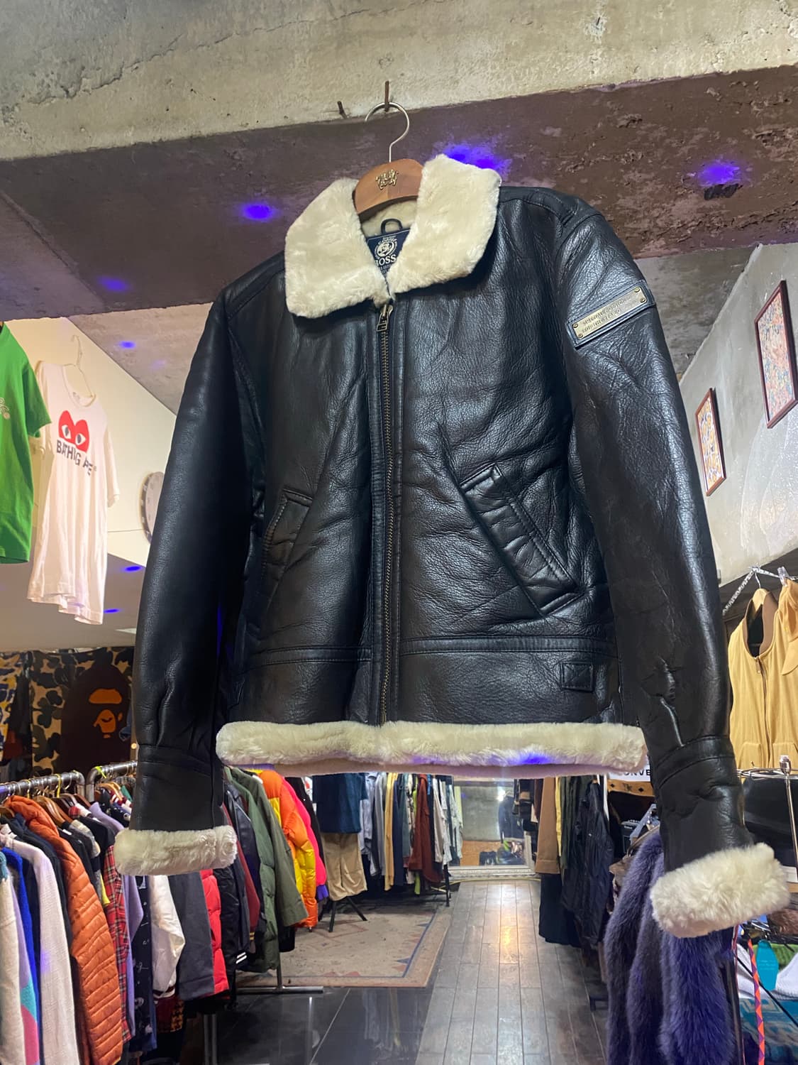 BOSS Coffee B-3 leather JK 상품이미지2