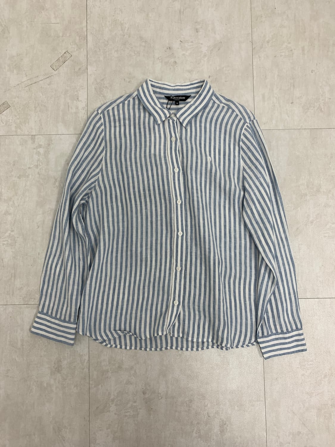 Aquascutum 스트라이프 셔츠 #812 상품이미지1
