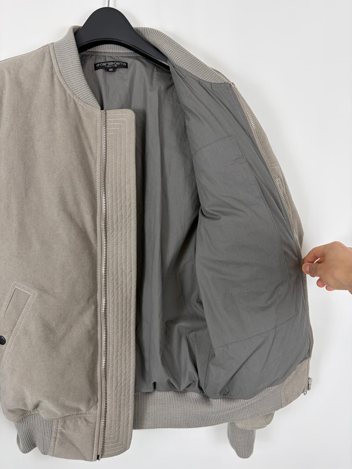 a180) 릭오웬스(Rick Owens) 구스다운 봄버 자켓 상품이미지4