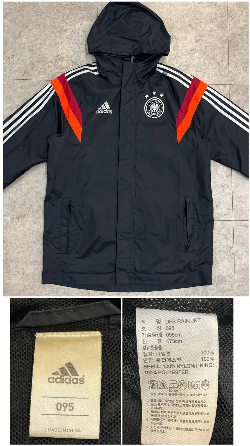 아디다스 독일 국가대표 바람막이 블랙 95 #csz4012 상품이미지3