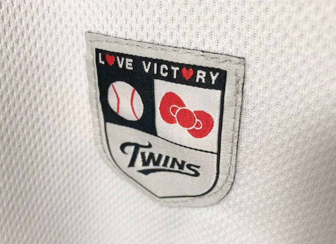 KBO LG트윈스X헬로키티 콜라보유니폼/져지 9호(80) #55 채은성 상품이미지7