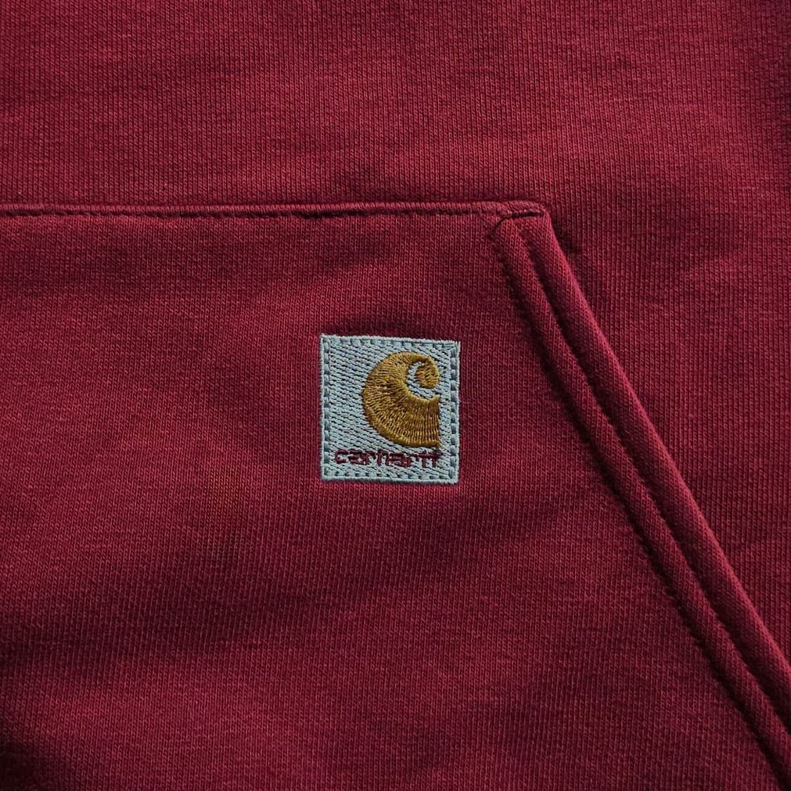 Carhartt 칼하트 기모 버건디 후드티  상품이미지3
