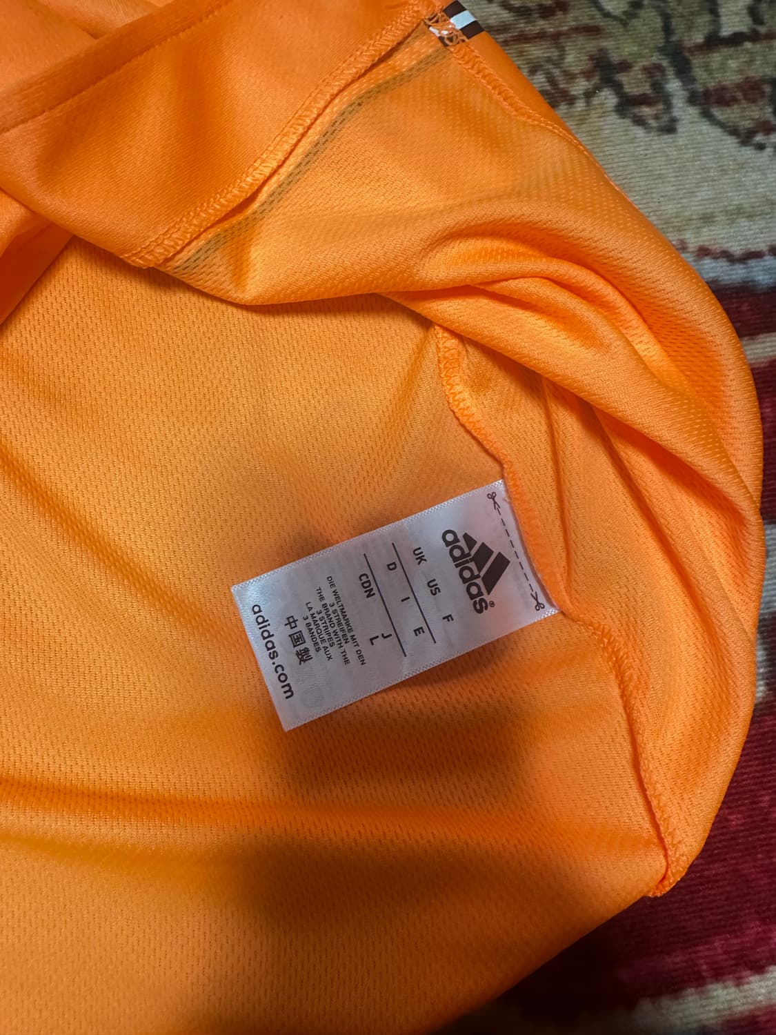 아디다스 요미우리 자이언츠 오렌지 유니폼  상품이미지2