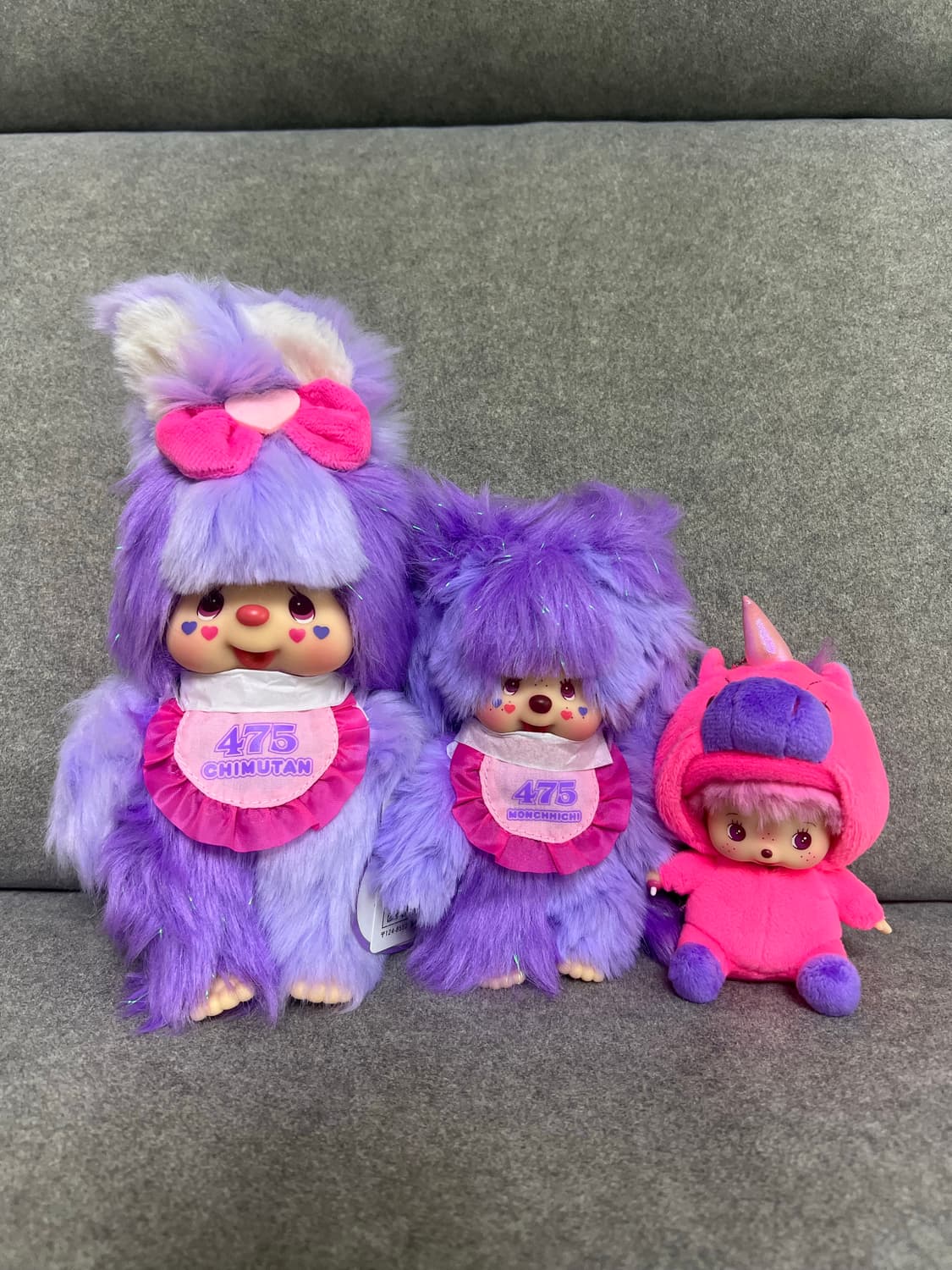 시나코 몬치치 2탄 치무탄, 몬치치 키링, 베비치치 키링 3종 세트 상품이미지2