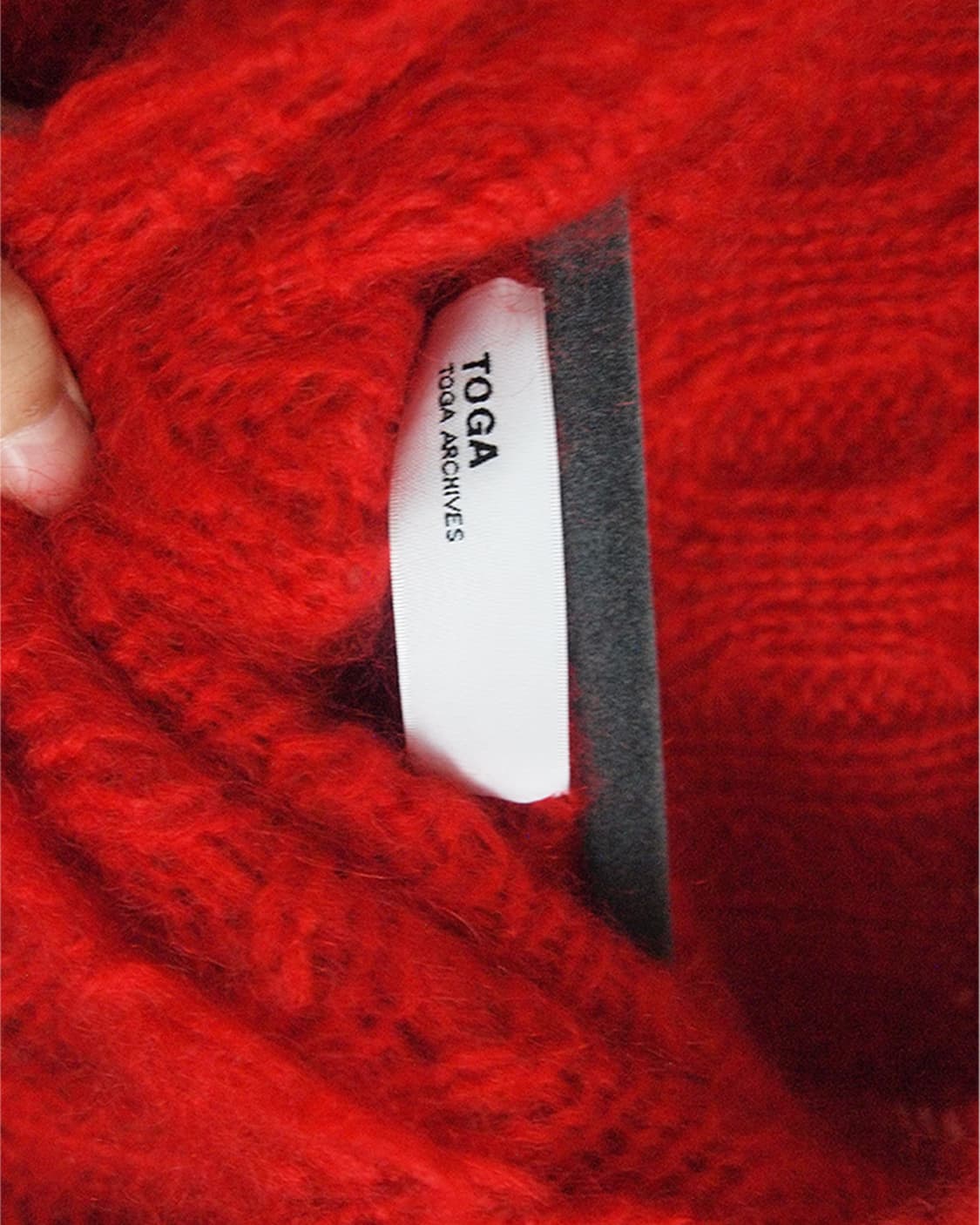 new* 토가 아카이브 비정형 니트원피스 상품이미지9