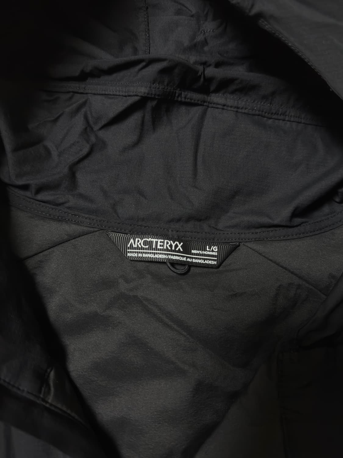 아크테릭스 아톰 SL 후디 블랙 L 상품이미지6