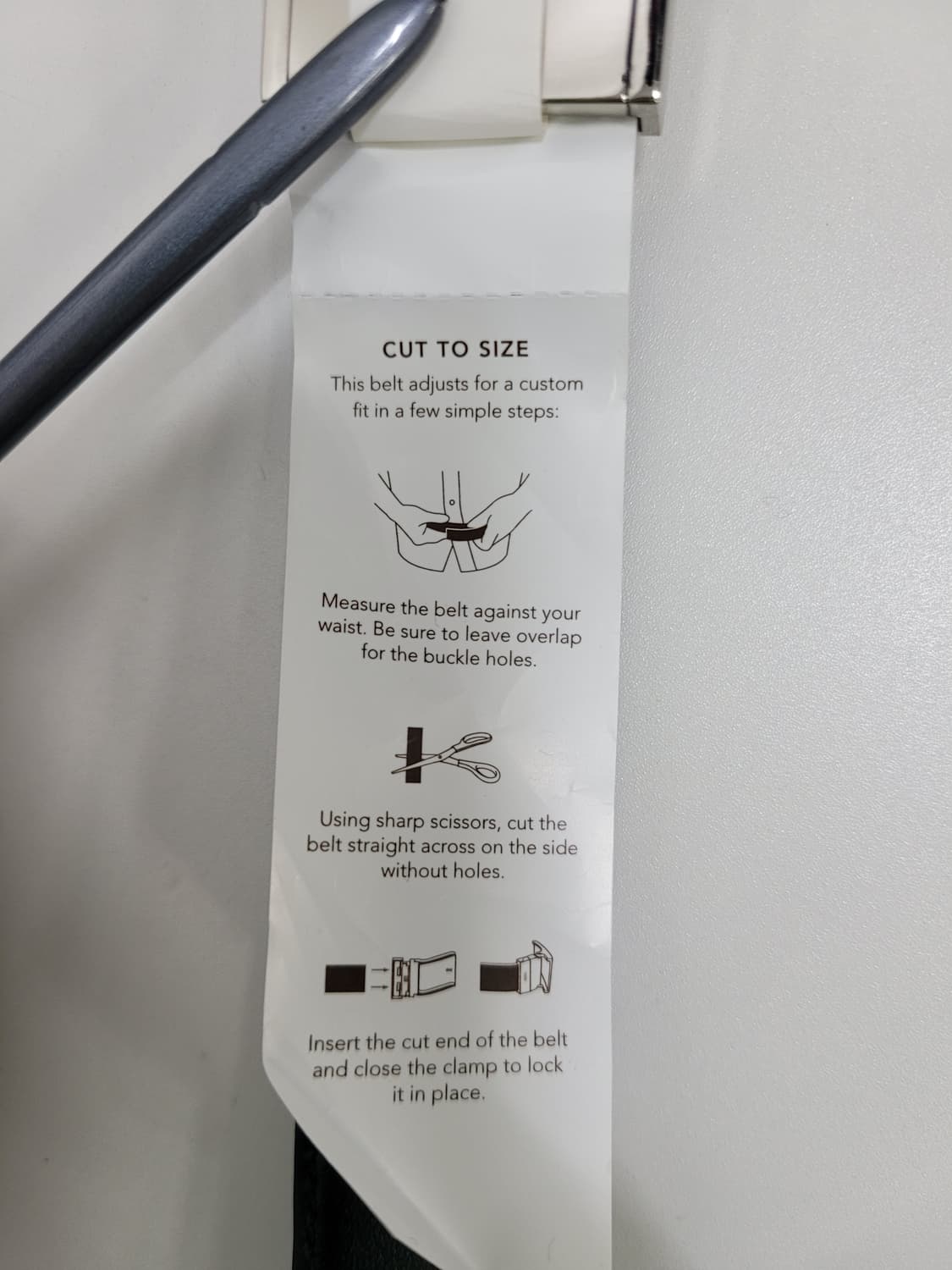 (새상품) COACH 코치 벨트 시그니처 엠보 블랙 F55158
 상품이미지10