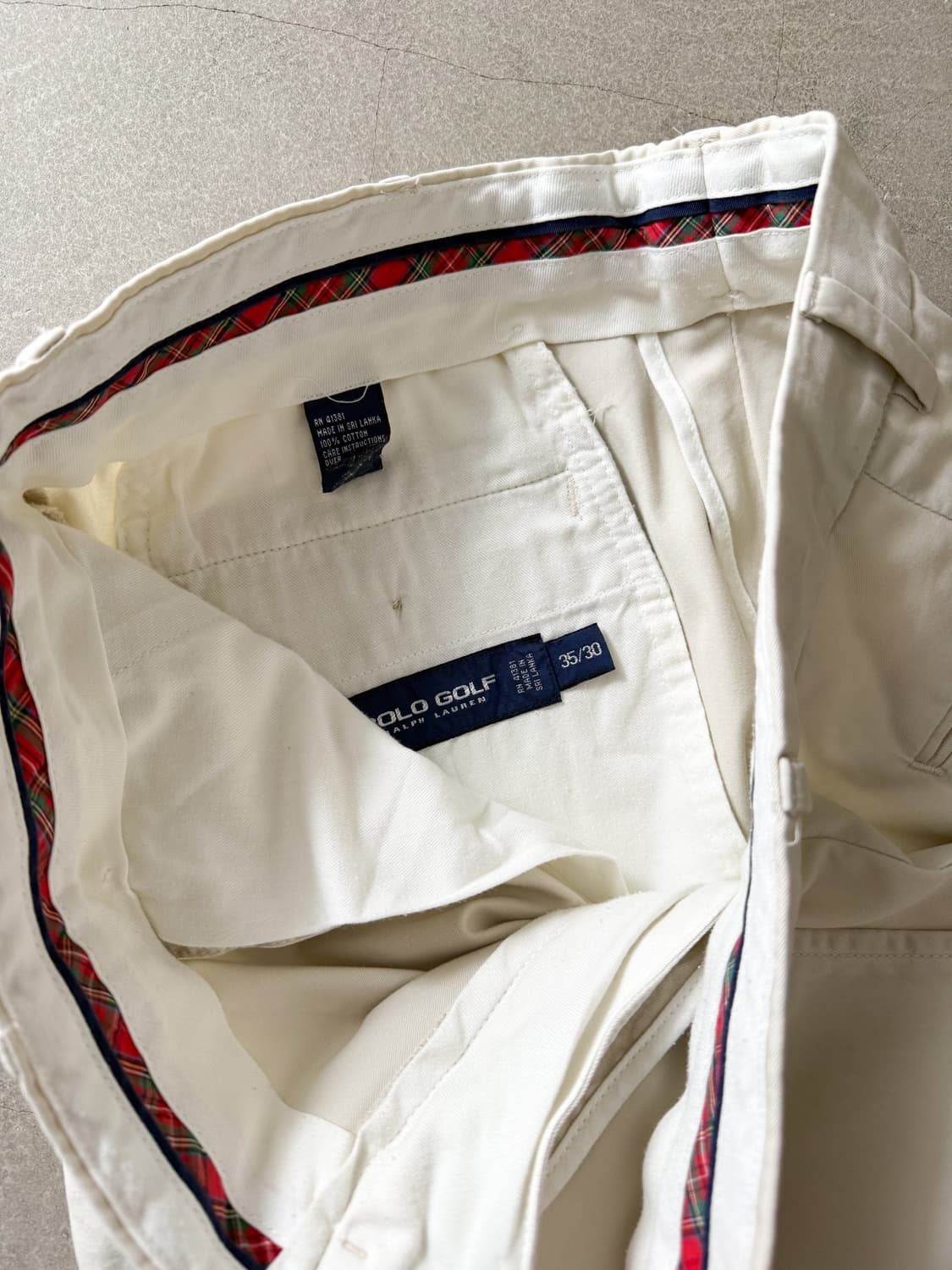 Polo Ralph Lauren Ivory Chino Pants 상품이미지7