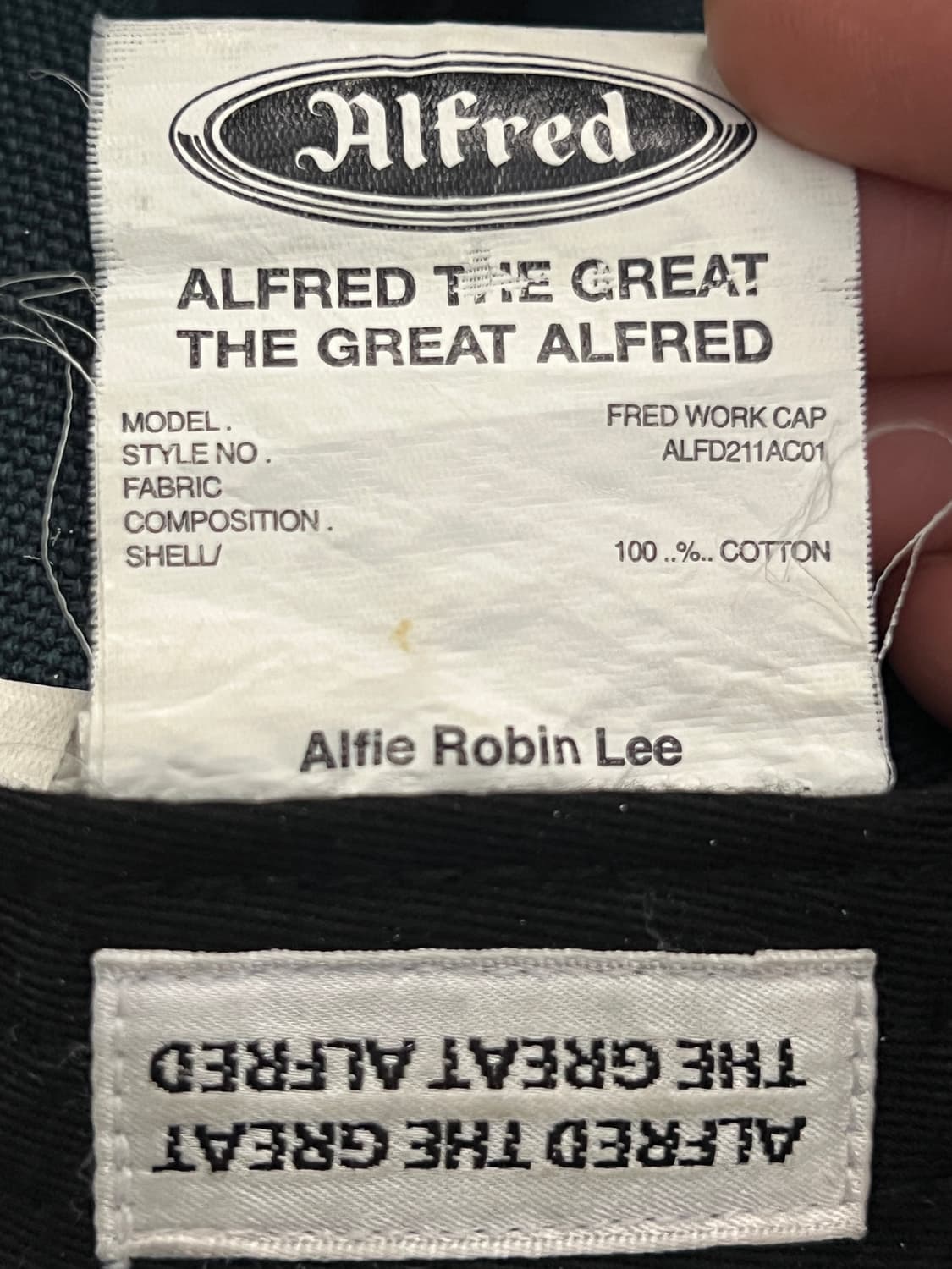 헤리티지 알프레드 캡 상품이미지2