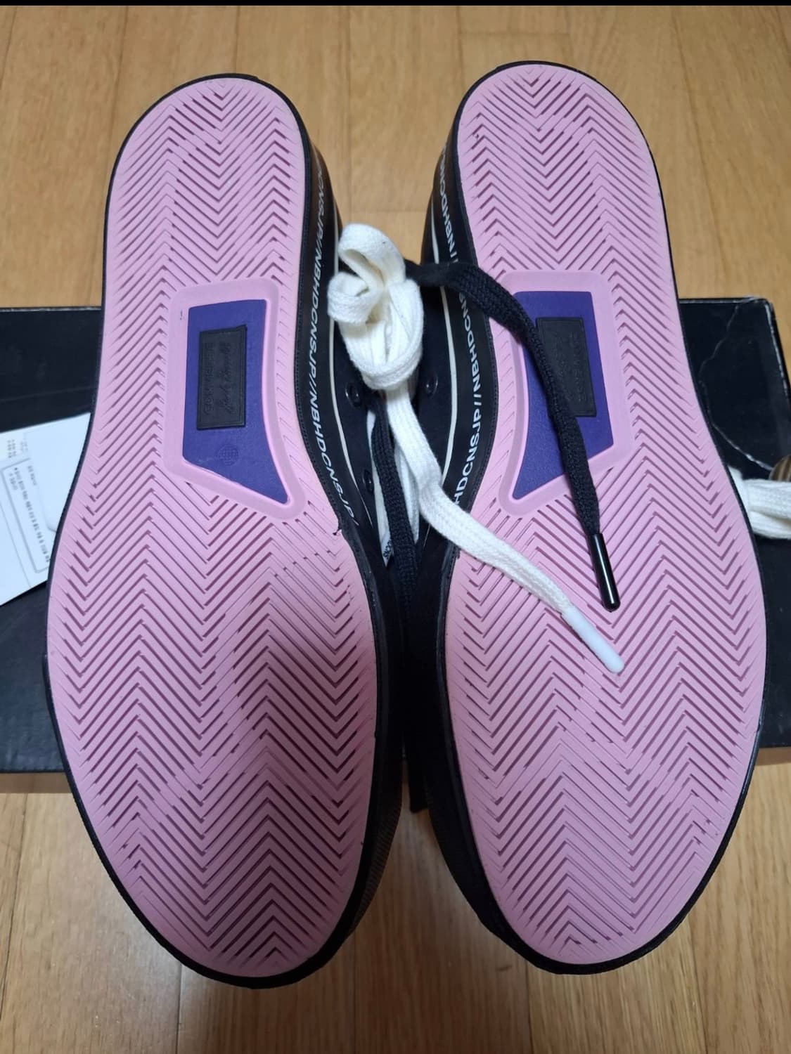 컨버스x 네이버후드 잭퍼셀 로우 스니커즈 250 팝니다. 상품이미지3