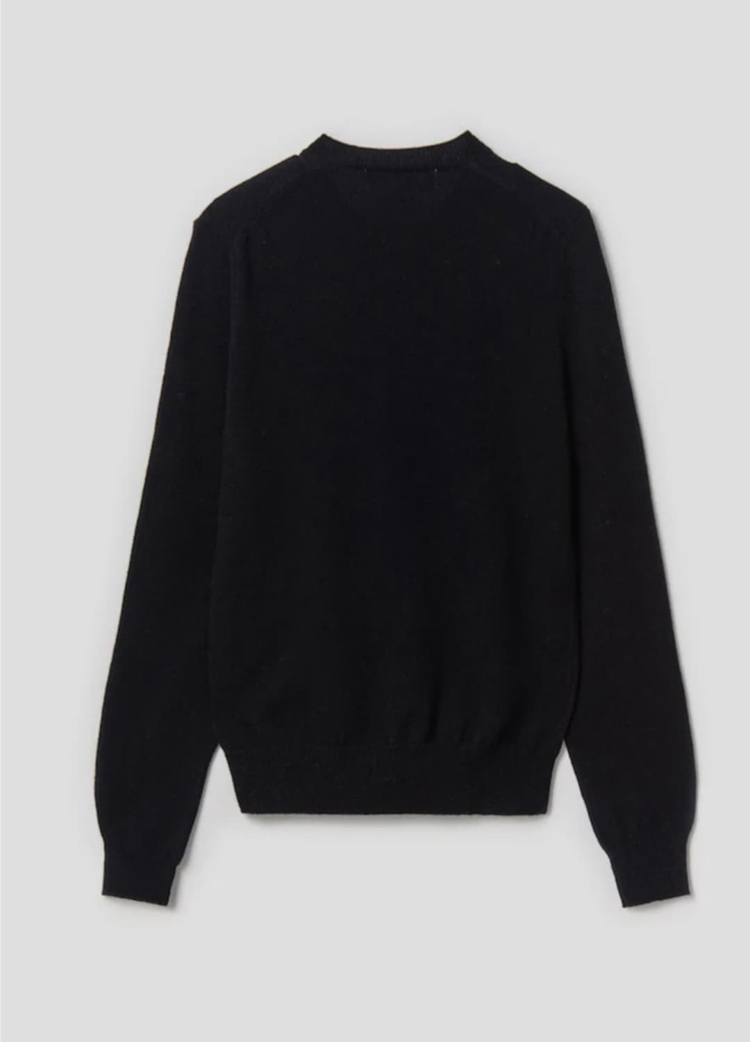 꼼데가르송 더블와펜 u넥 가디건L 블랙 새상품 상품이미지2