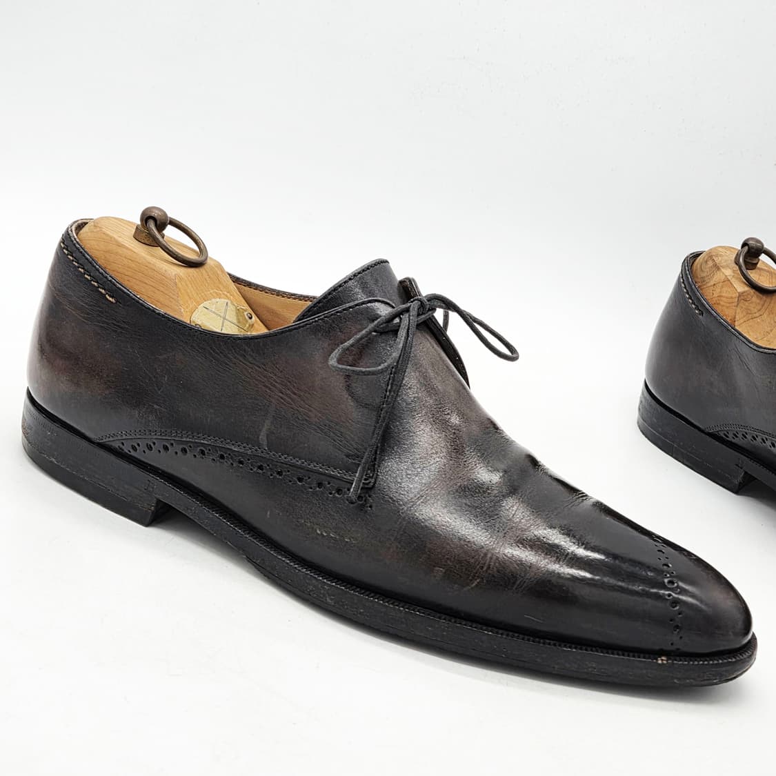 벨루티 클래식 로퍼 브라운 (6 1/2) 상품이미지6