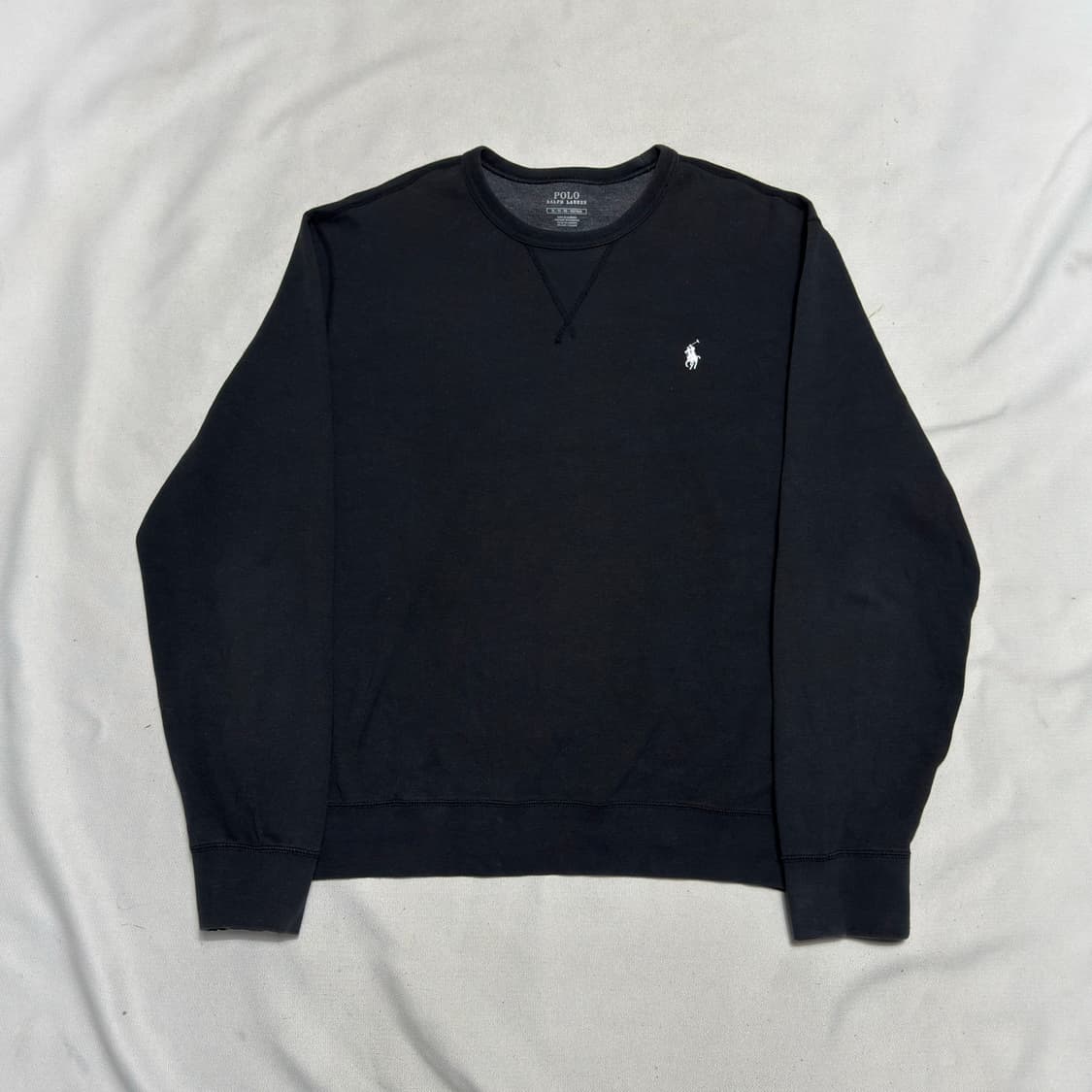 XL 폴로랄프로렌 화이트 포니 블랙 맨투맨 상품이미지2