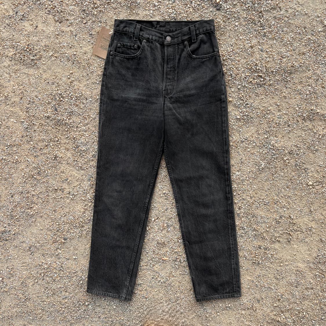 90s 리바이스 501 스튜던트 블랙진 made in USA (28)  상품이미지5