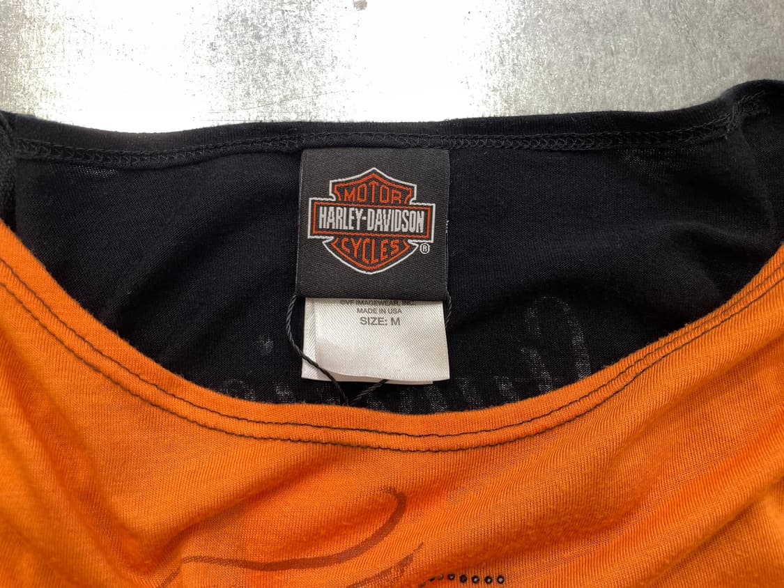 (M) USA Harley Davidson 할리 큐빅 반팔티 상품이미지8