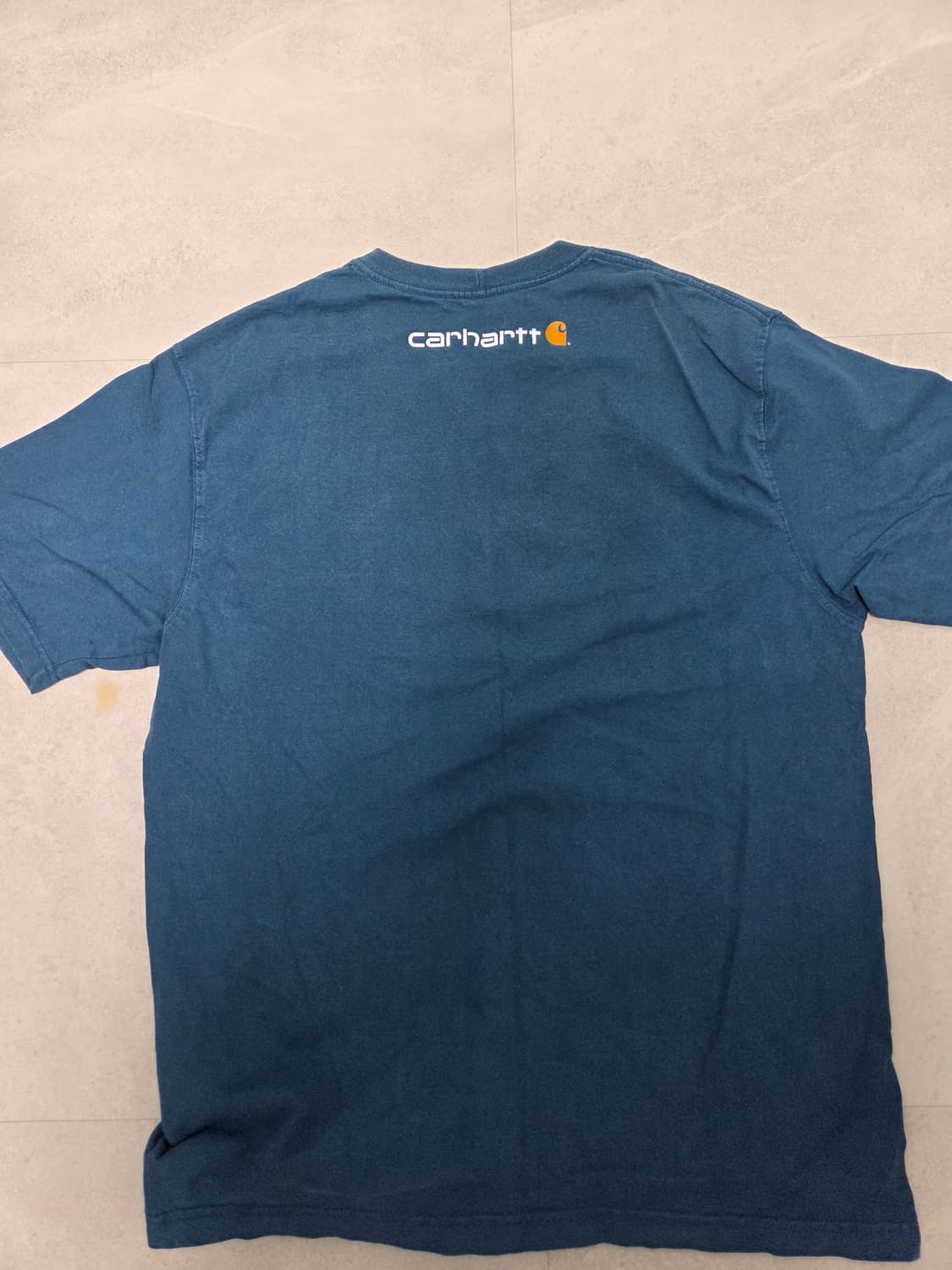 칼하트 오리지널 핏 로고 반팔 티셔츠 상품이미지4