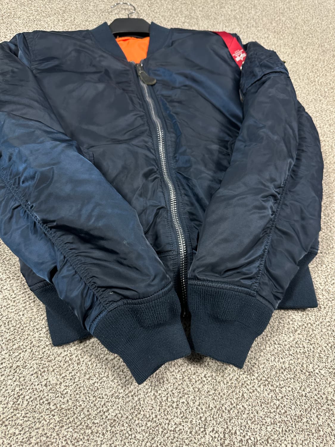 알파인더스트리 ma-1 항공점퍼 M 상품이미지4