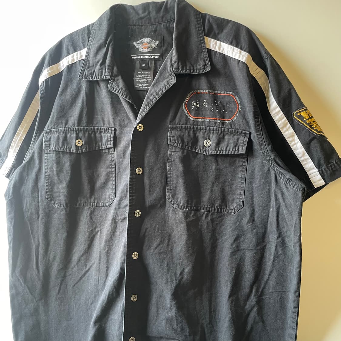 할리데이비슨 투포켓 워크셔츠 상품이미지3