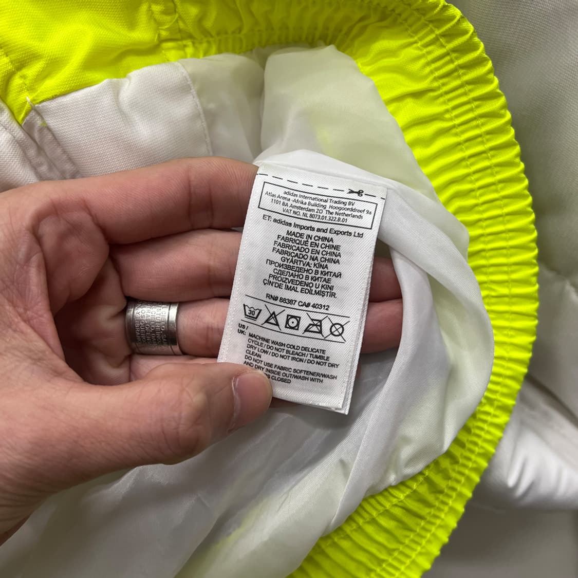 아디다스 15-16 레알 마드리드 패딩 자켓 XS 상품이미지4