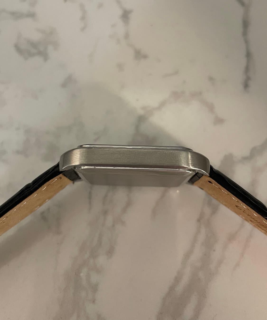 오메가 드빌 탱크 로만 점보 쿼츠 시계 상품이미지5