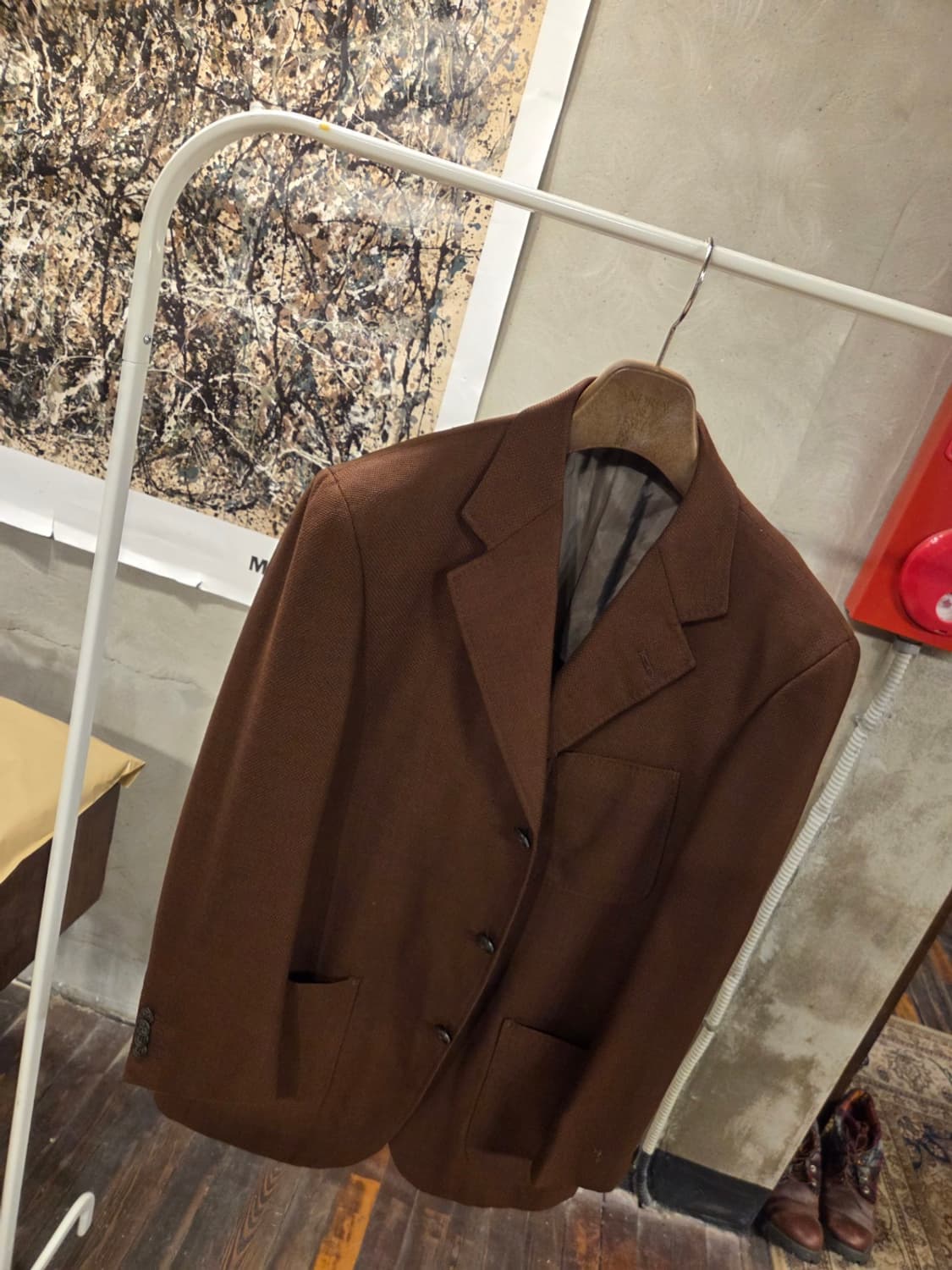 유키 토리 홉색 브라운 자켓  상품이미지5