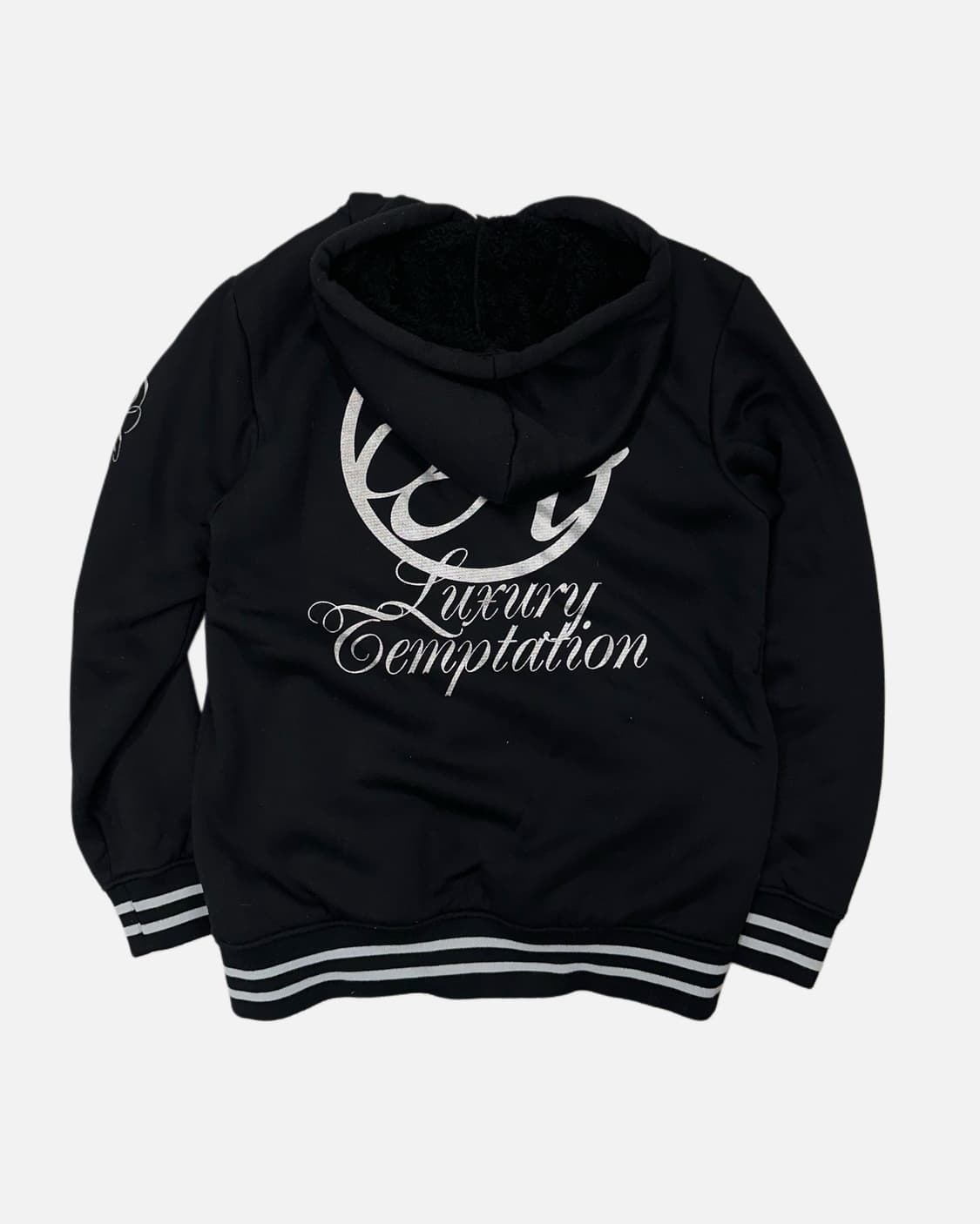silver logo fur lining hood zip-up 상품이미지5