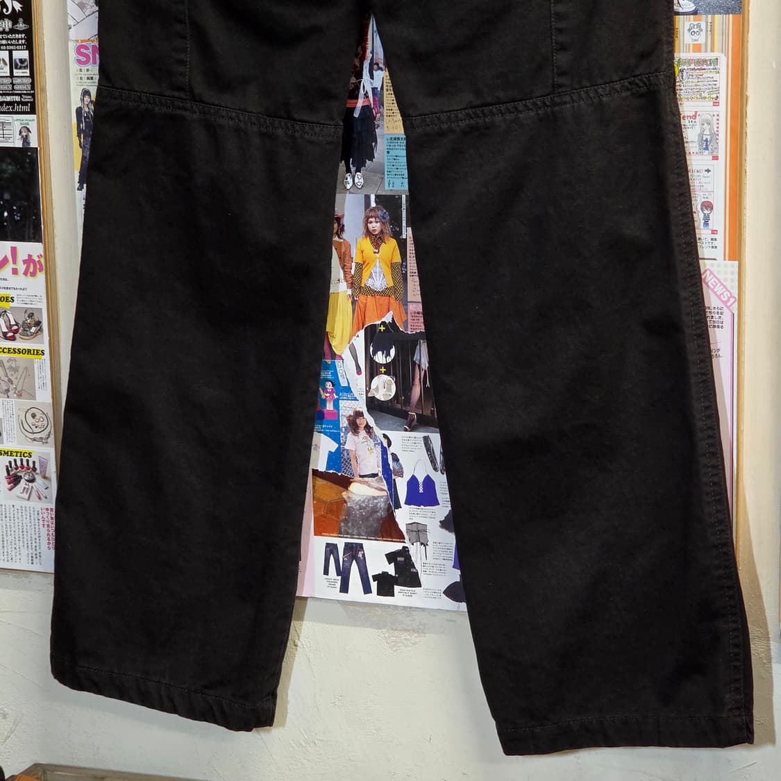 빈티지 블랙 멀티포켓 카고 팬츠 상품이미지8