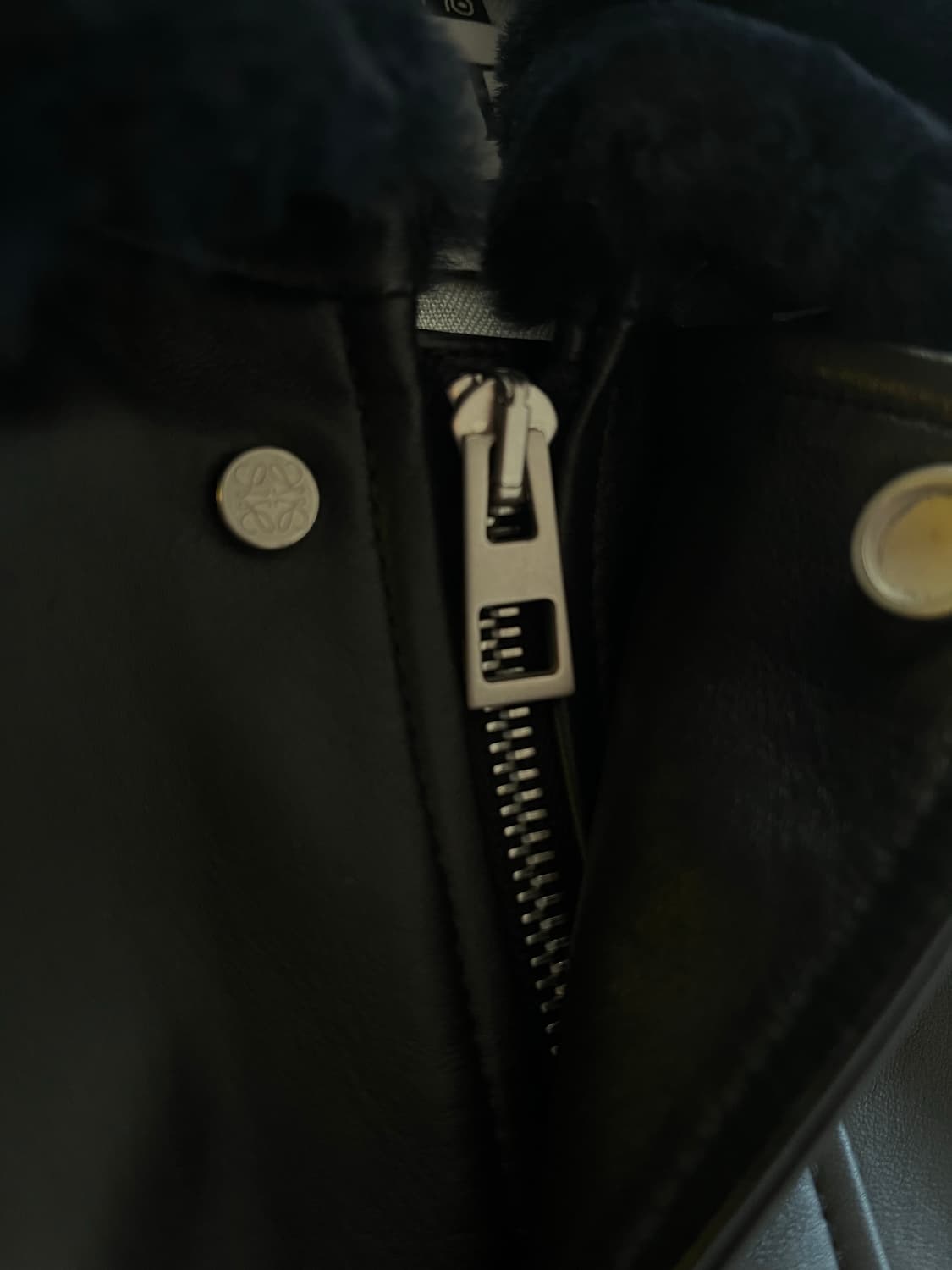 LOEWE AVIATOR REAL FUR A2 LEATHER JACKET 상품이미지6