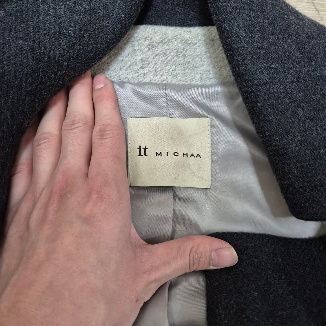 잇 미샤 여성 모직 럭셔리 더플 코트 상품이미지4