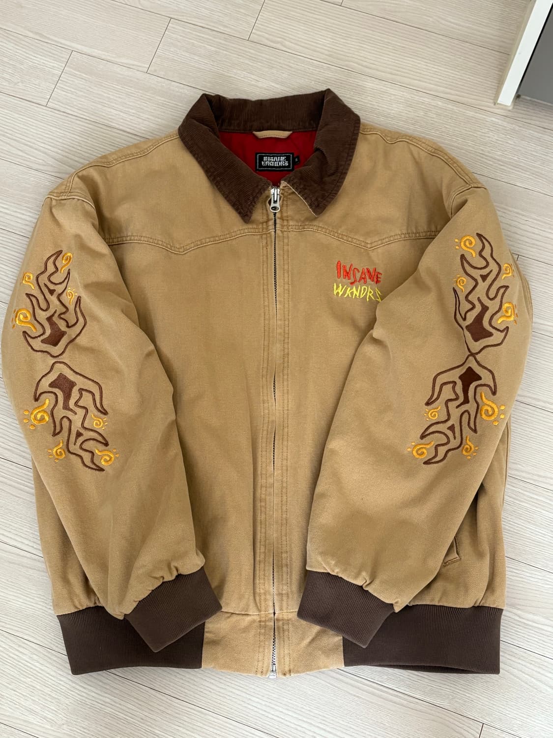 위캔더스 인세인개러지 콜라보 워크자켓 상품이미지1