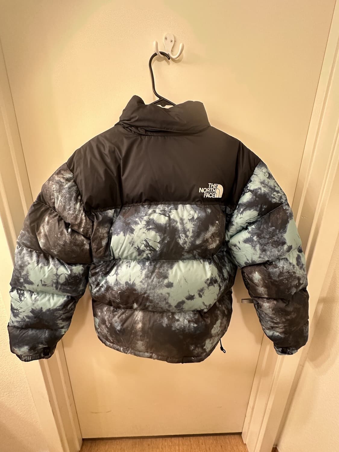 21FW 노스페이스 눕시 다운 패딩 타이다이 블랙 민트 상품이미지2