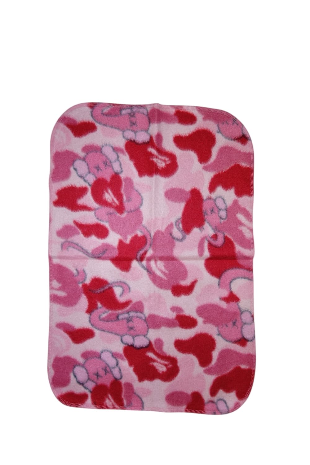 베이프 × 카우스 핑크 카모 베이비마일로 담요 상품이미지2