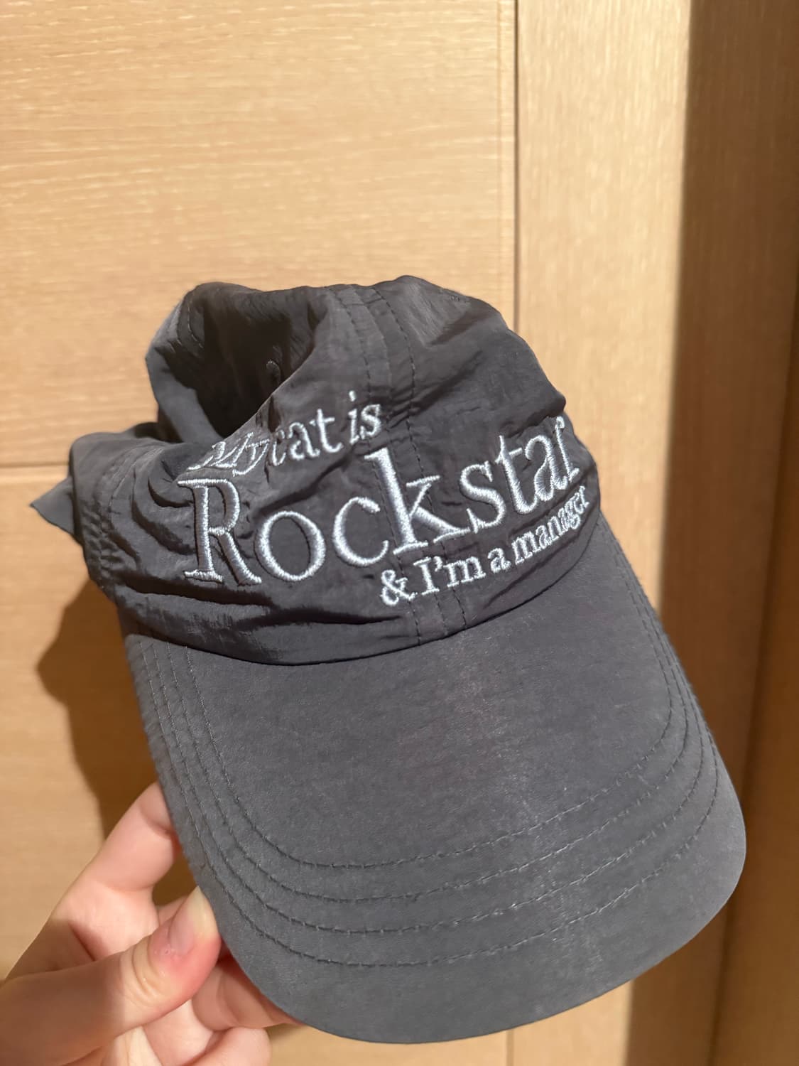 조거쉬 모자 my cat is rockstar 상품이미지1