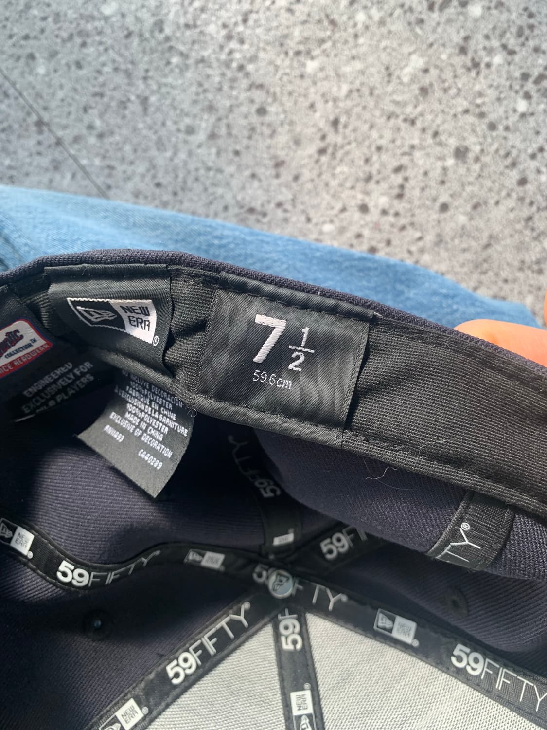 [712] 뉴에라 59FIFTY 네이비 상품이미지3