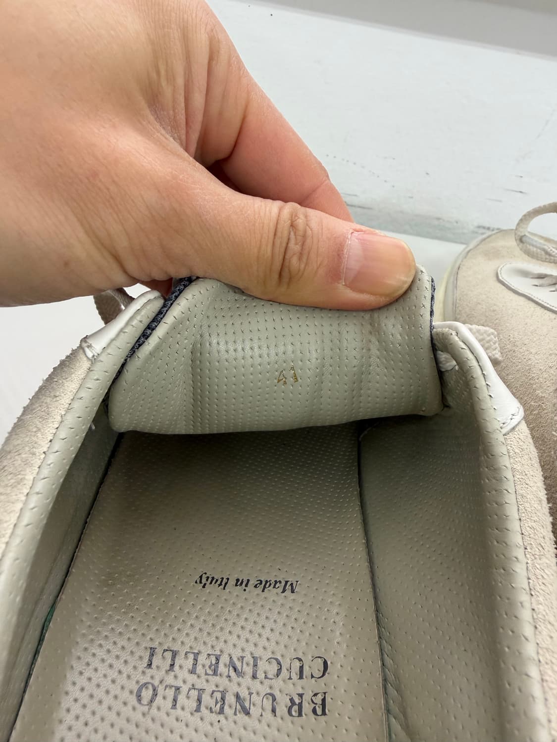 정품) 브루넬로 쿠치넬리 남성 스니커즈 41 상품이미지9