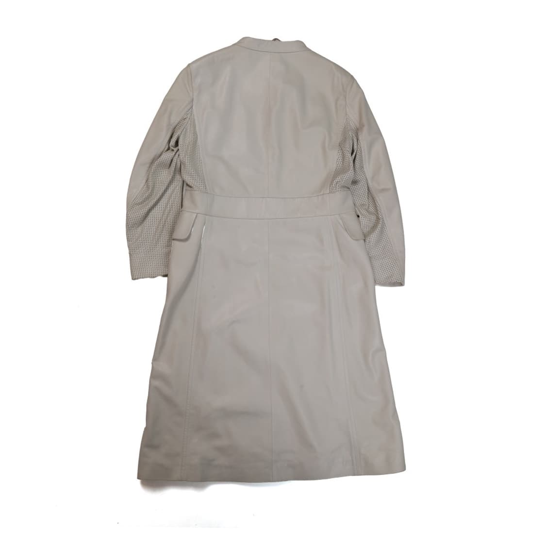셀린느 Celine Perforated Leather Long Coat 상품이미지5