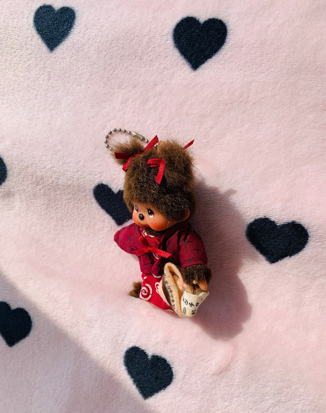 ️♨️2001 고전 온천 여아 몬치치 키체인 상품이미지3